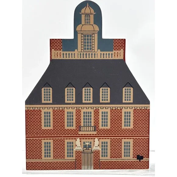 Vintage The Cats Meow Williamsburg Series Governors Palace 1993 - Picture 1 of 4